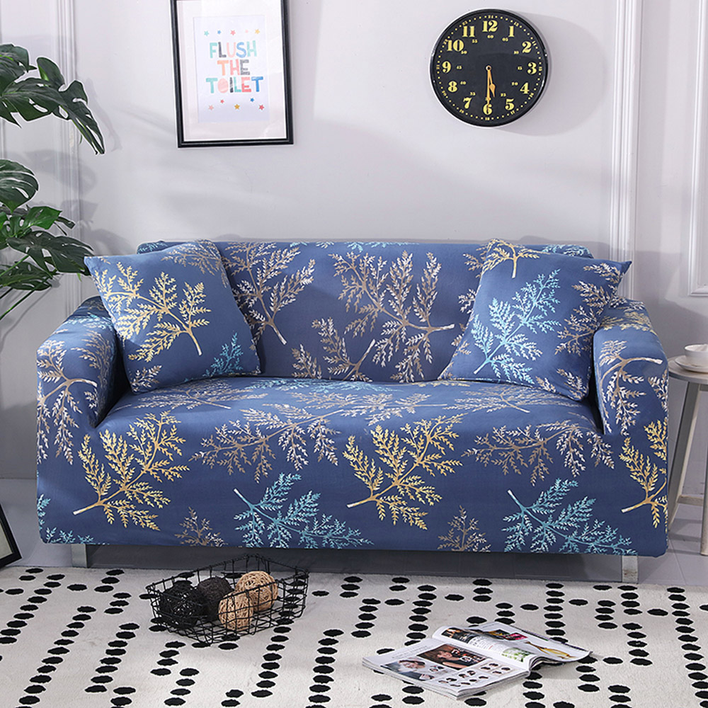Elastic Stretch Sofa Cover Stretch Slipcovers Sectional for Living Room Couch Cover L shape Armchair Cover Single/Two/Three seat: style2 190-230cm