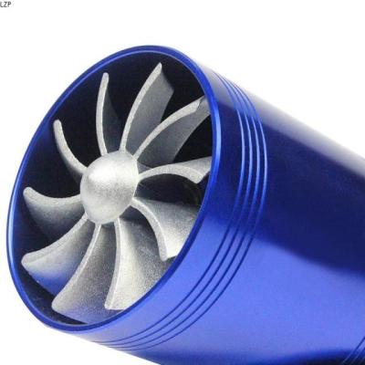 Single and Double Turbine Turbo Charger Gas Fuel Saver Fan Car Supercharger F1-Z Accessories