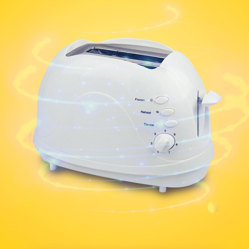 Toaster, 2 Slice Toaster, Double Extra Wide Slot Small Mini Toaster with Reheat/Defrost/Cancel Function for Small & Large Bread
