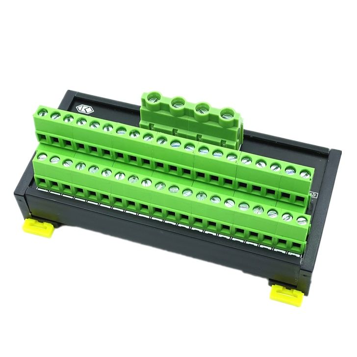 Power supply terminal Block DB distribution 2 input 12 output plus or minus common port AC/DC current split terminal bar