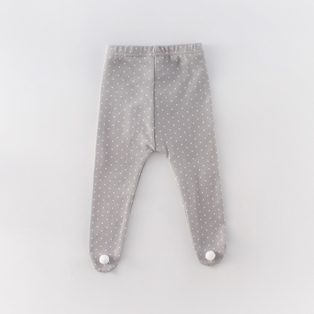Hoge Taille Lange Broek Kinderen Broek Baby Meisjes Jongens Leggings Katoenen Broek Lente Herfst Kinderen Meisje Broek: Water gray / 9m