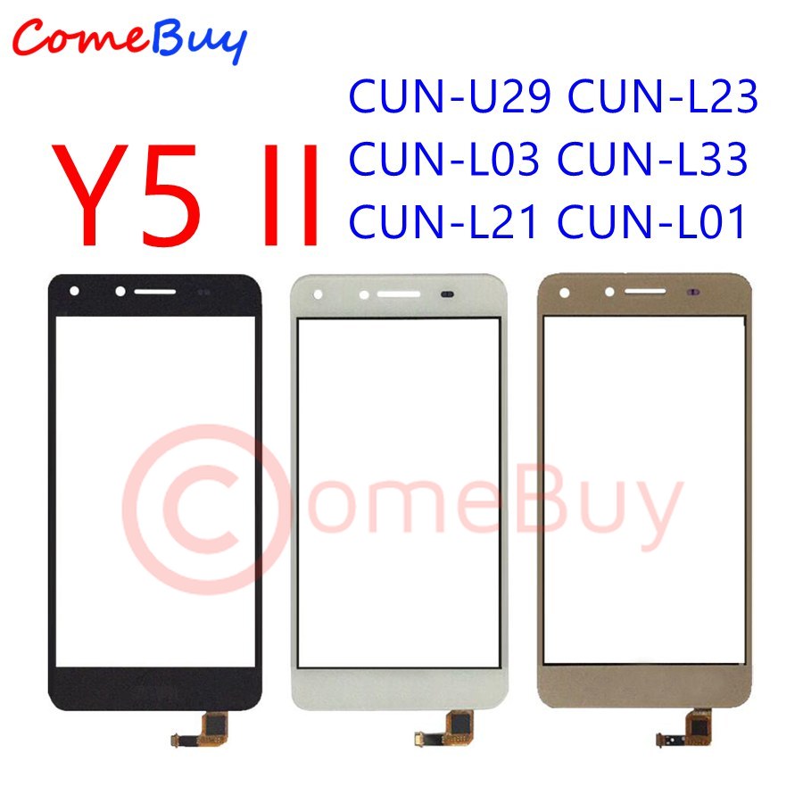 Voor Huawei Y5 ii Touch Screen Y5ii Touchscreen CUN U29 L23 L03 L33 L21 L01 Voor Huawei Y5 II Touch panel Digitizer Sensor Glas