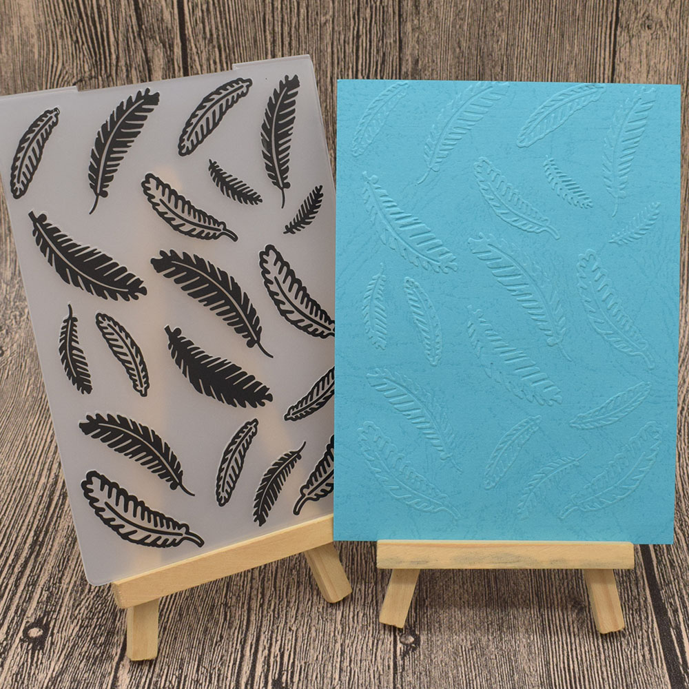 Heart Flower Lace Leaves Plastic Embossing Folders Stencils Template for DIY Paper Cards Album Scrapbooking Decoration