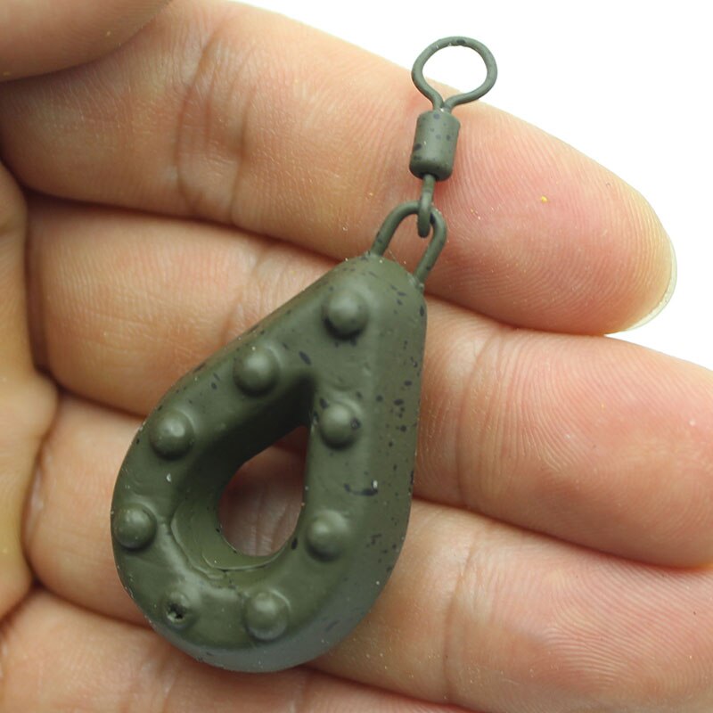 1 stk karpe fiskegrej big grippa swivel leads vægt- alle størrelser karpe bly vægt