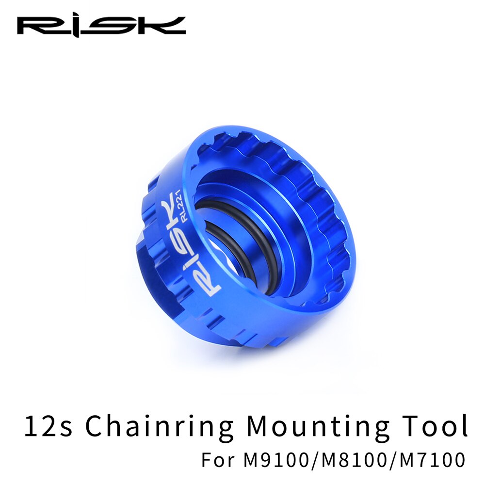 RISK 12s Bicycle Chainrings Mounting Tool for M9100 / M8100 / M7100 Bike Direct Mount Repair Tool Crankset RL221: RL221