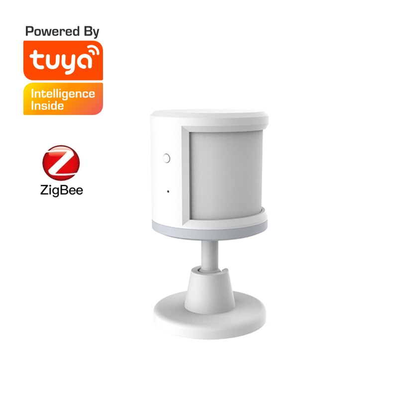 Tuya ZigBee PIR sensore IFTTT alimentato a batteria accorto senza fili WIFI PIR sensore di movimento rilevatore sistema di allarme domestico sensore ZigBee PIR: Default Title