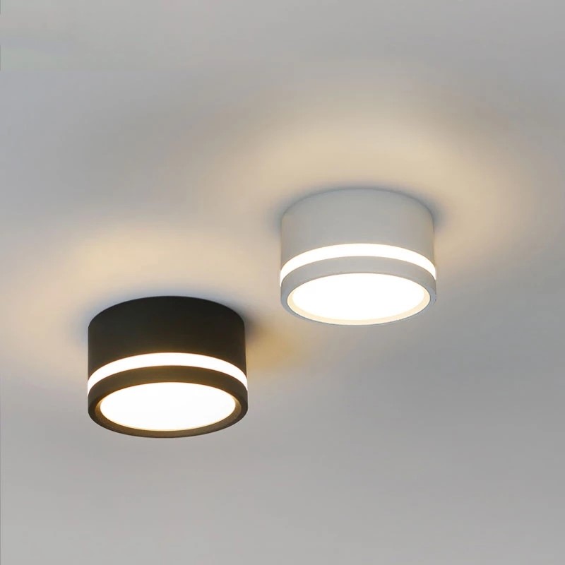 Luz descendente redonda para techo, foco Led de 7W, 9W, 12W, 15W, AC85-265V de iluminación para el hogar