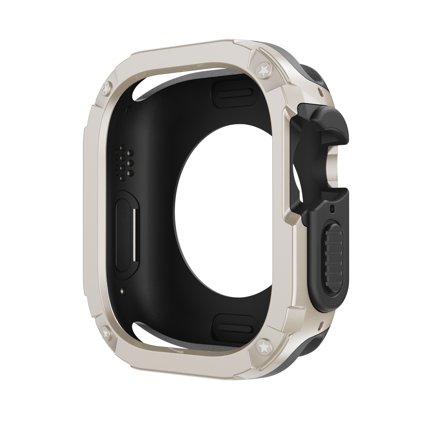2 In 1 Hoesje Voor Apple Watch Cover 38 42Mm 49Mm 41Mm 45Mm 40Mm 44Mm Schokbestendig Beschermer Bumper Case Voor Iwatch Ultra 9 8 7 6 5 4: Rose Gold / 2-3.9 Inches