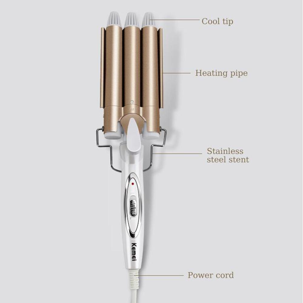 KEMEI Curling Hair Curler Hair Care & Styling Tools Wave Hair Styler Curling irons Hair Crimper