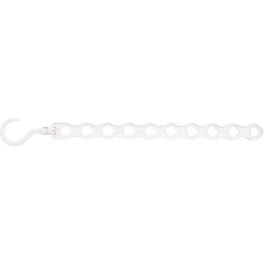 Cintre magique pliable multifonctionnel, évaluation permettant de gagner de l'espace, séchage des écharpes T1, fournitures de rangement pour vêtements: Gris clair