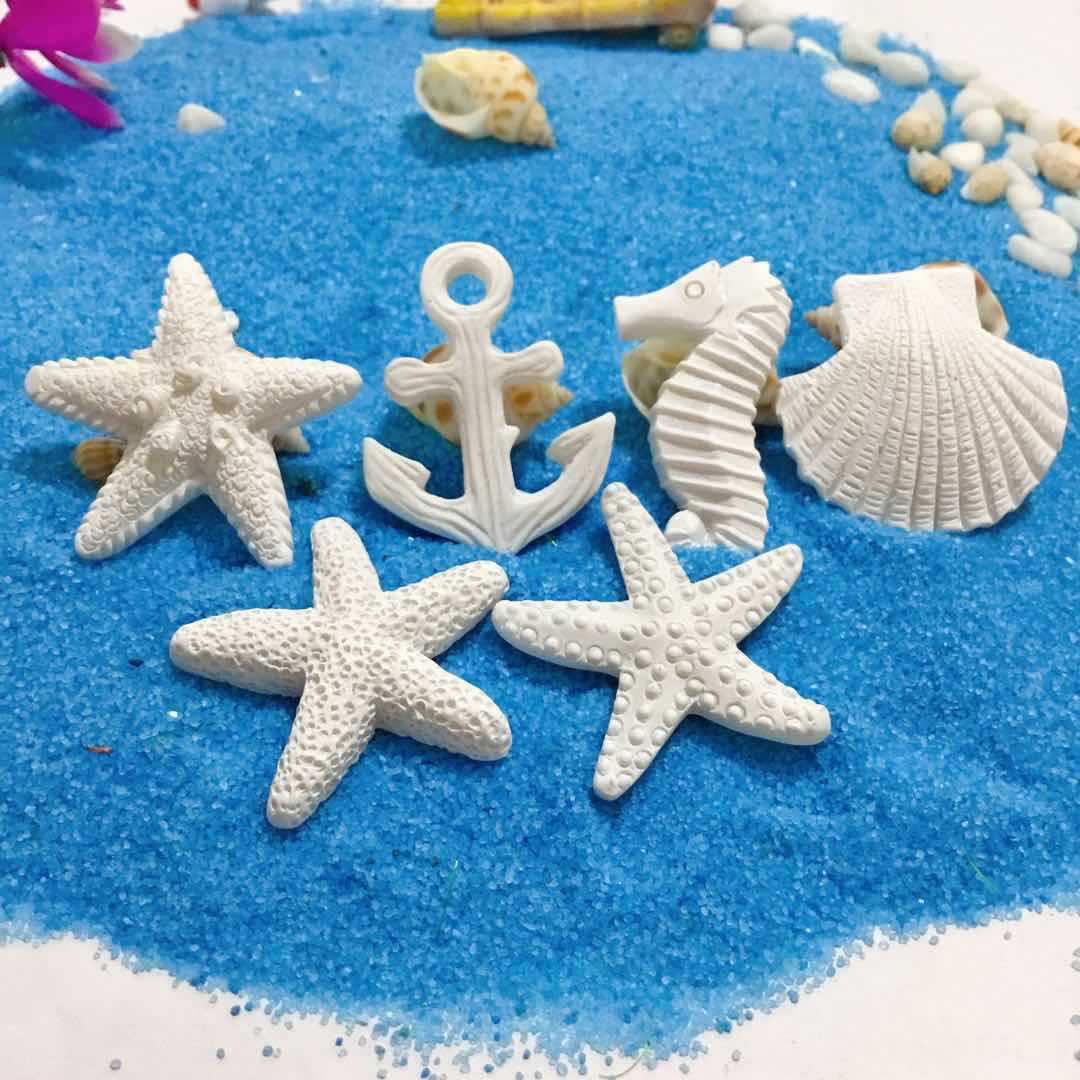 1Pcs Mini Zeester Craft Decoratie Natuurlijke Middellandse Zee Sterren Diy Strand Huisje Kinderen Slaapkamer Woonkamer Decor