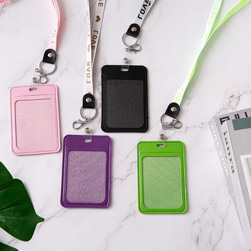 Porte-Badge d'identité en polyuréthane Badge d'identité porte-badge porte-Badge infirmière porte-carte fournitures de bureau scolaire