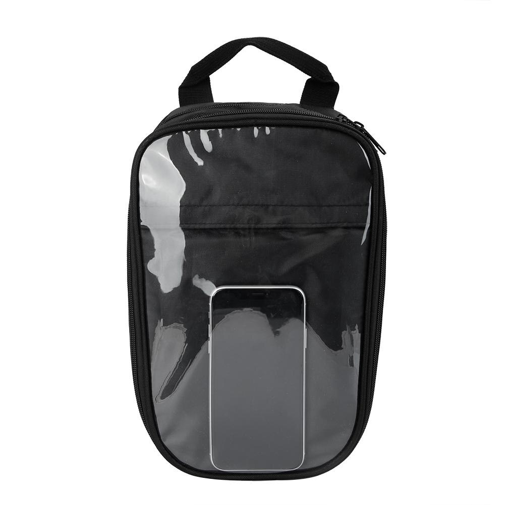 NICECNC Magnetic Motorcycle Tank Bag, 3.5L Waterproof Sports Backpack, Black, With Phone Holder