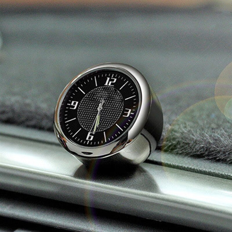 Mini Watch Car Quartz Clock Mini Electronic Clock Waterproof Bicycle Motorcycle Watch Auto Car Clock Dashboard Clock In Car 12 v