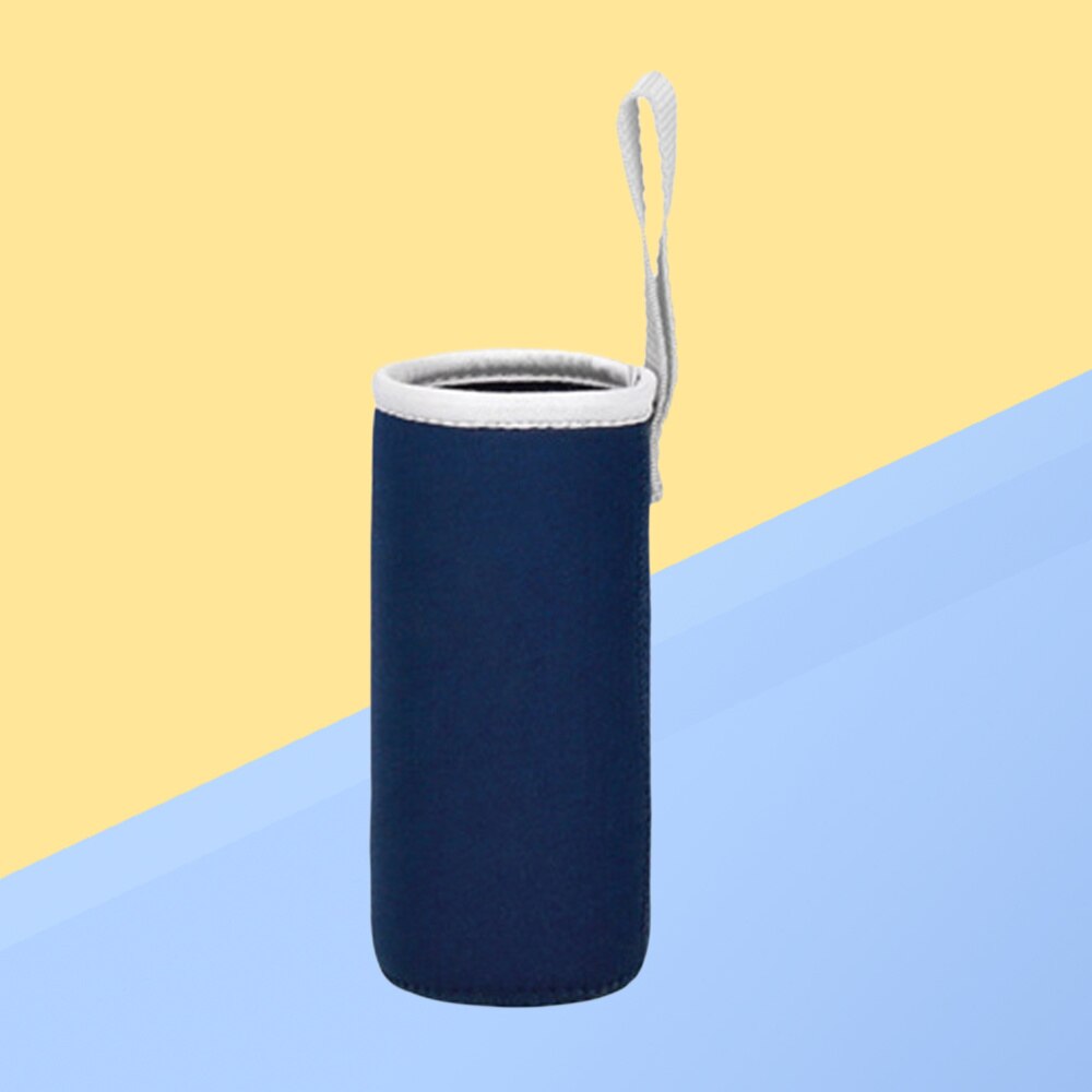 550ML Water Bottle Carrier Bag Pouch Cover Insulated Water Bottle Holder Cup Sets Great for Stainless Steel Glass or Siz: As Shown