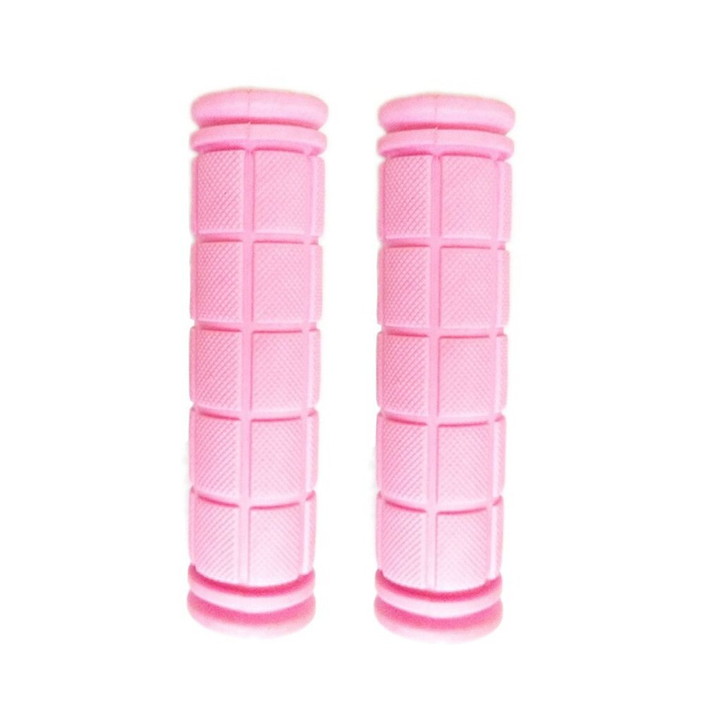 Bike Handlebar Grips Ergo Rubber Cycling Bicycle Grips Ergonomic Shape and Vibration/Shock Absorbent Rubber Grips: pink