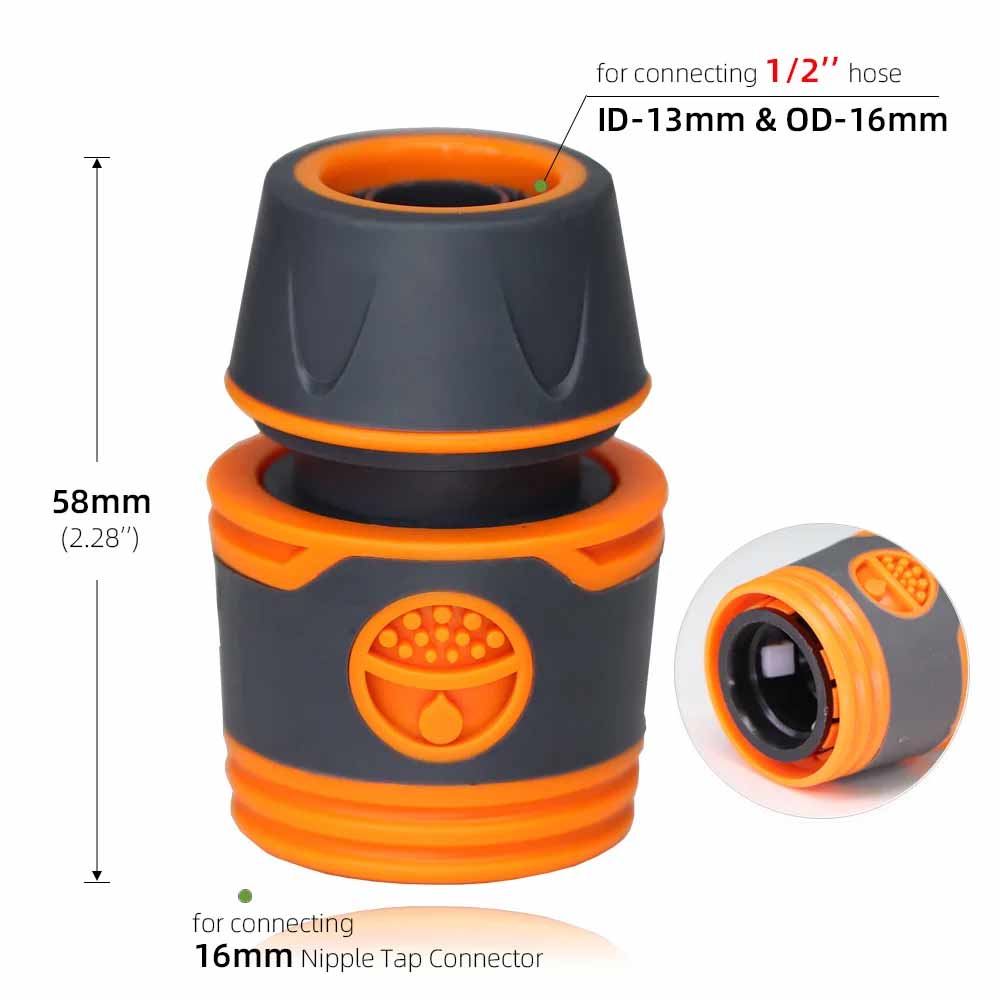 Tuinslang Kraan 1/2 "3/4" 1 "Draad Verstelbare Snelkoppelingen Voor 16Mm Buis Bewatering Fitting 180 ° Draaibare Kraan Joint