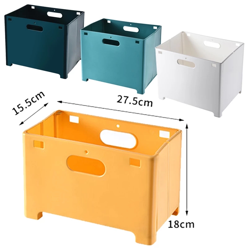 Panier à linge pliable sans poinçon, salle de bain pour bébé, en plastique, ménage, poubelle de voiture, Portable, organisateur de voiture