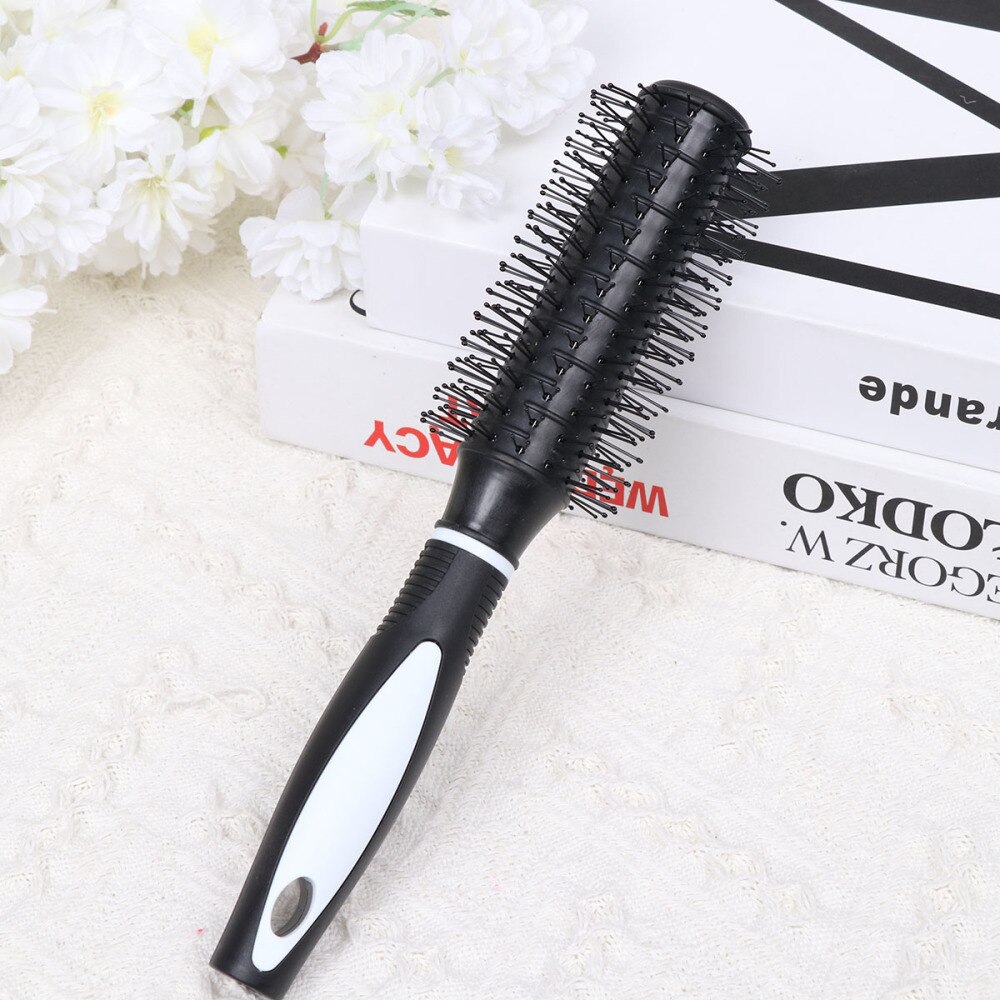 1PC Comb Shape Storage Box Roller Comb Storage Container Multi-purpose Roller Comb Concealed Portable Storage Box for: Black