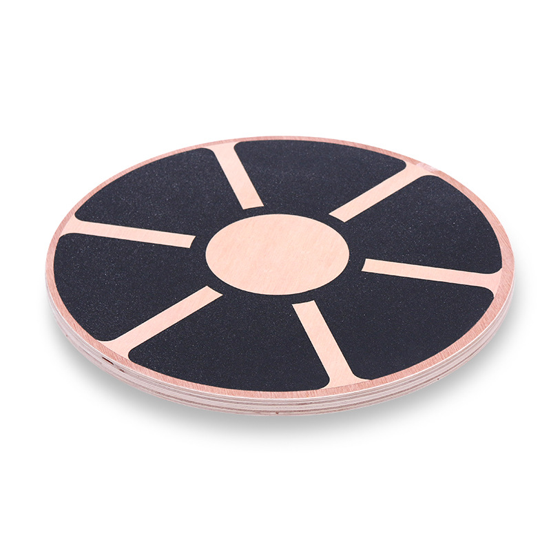 Exercise Twist Board Wooden Balance Board Home Gym Equipment Wobble Rotation Waist Twisting Sport Fitness Disc Plate Non-skid