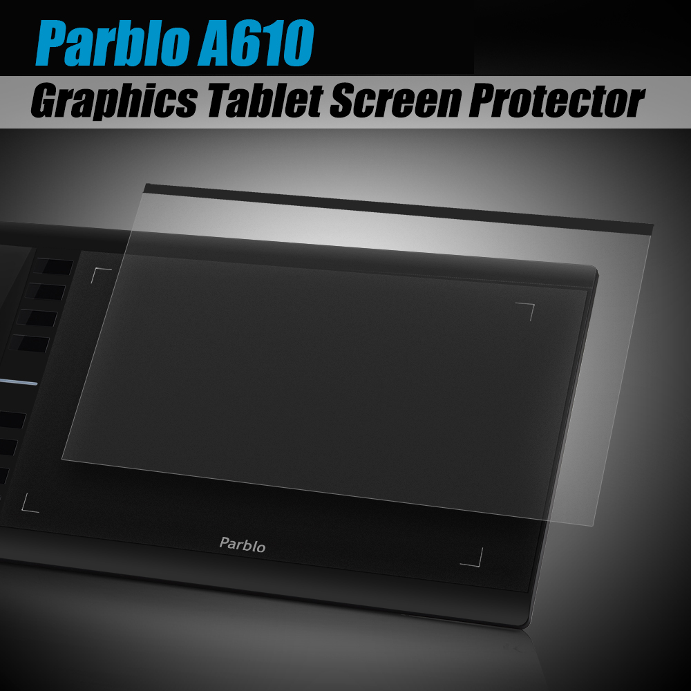 Transparent Protective Film for Parblo A610 Ugee M708 Digital Drawing Graphics Tablet P0025094
