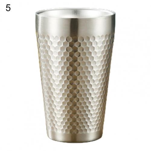 Gobelet à thé, 175/300ml, de couleur argent, de supérieure, pour le lait, tasse à thé, empilable, pour les Bars: 5