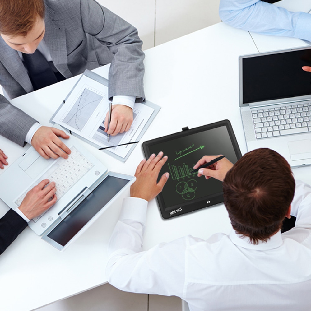 15in Office LCD Portable Thin Writing Tablet for KidsWriting Handwriting Pads Tablet Children Drawing Mini Blackboard