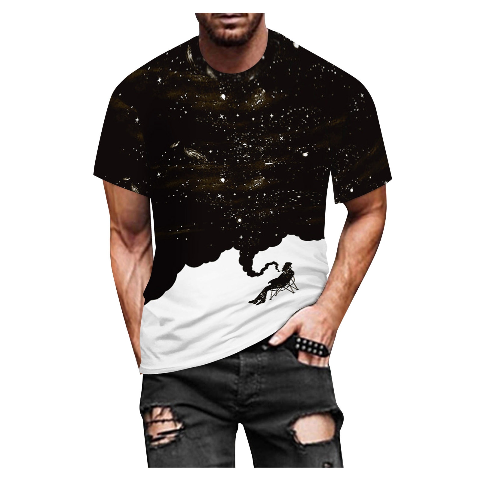 Summe T-shirt Voor Man Casual Slim 3D Gedrukte Korte Mouwen T-shirt Mannen Vrouwen Top Blouse Cool Tee Tops mannelijke Streetwear