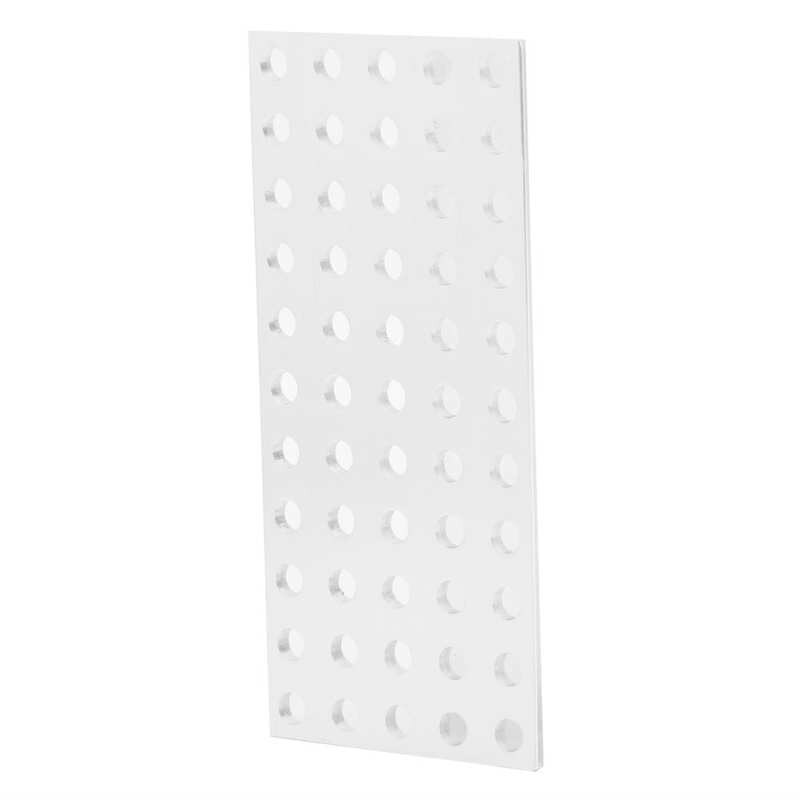 Industrial Robot Grid Plate Aluminum Grid Plate ( 5 X 11 Holes 40 X 88mm) for Decorative Panel