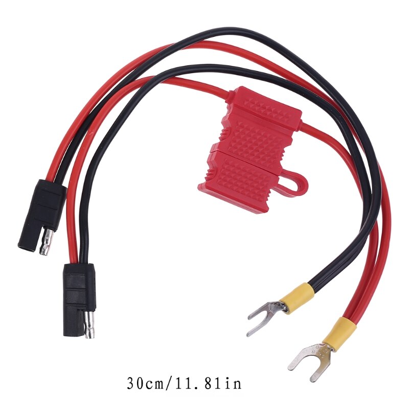 2-in-1 Energie Kabel Für Motorola Verstärker Handy, Mobiltelefon Radio GM360 GM338 Mit Sicherung 1XCE