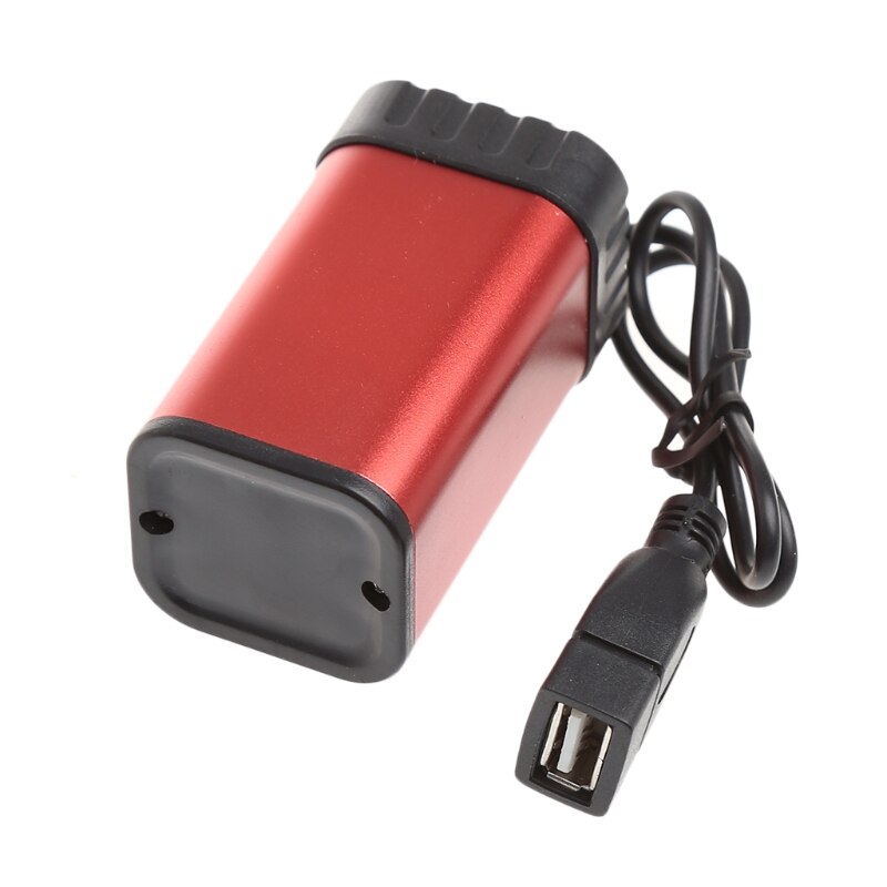 À prova dwaterproof água 5v usb portátil 4x aa carregador de bateria titular kit caixa caso banco de potência