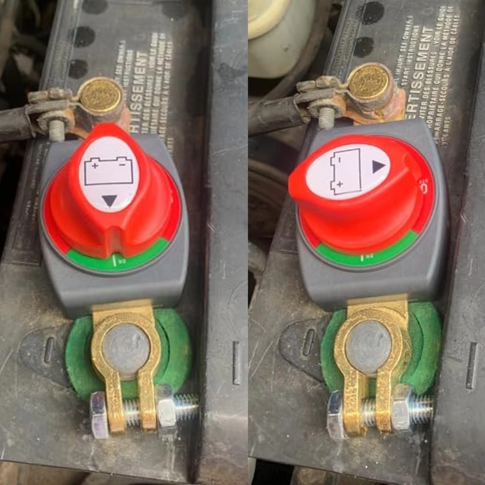 12-48V Battery Disconnect Switch On/Off Battery Is... – Grandado