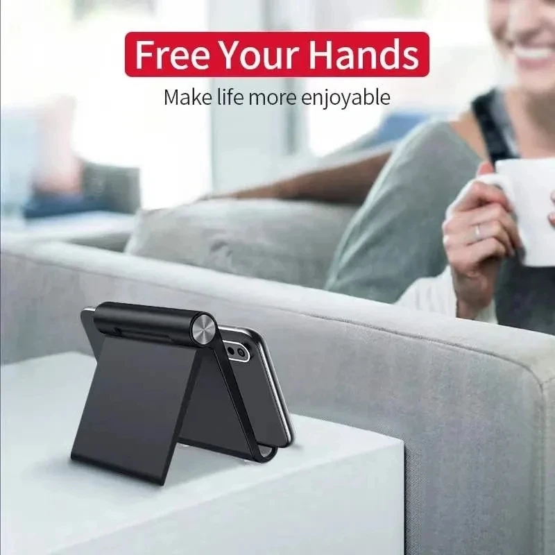 Universal Desktop Mobile Phone Holder Stand For IPhone IPad Adjustable Tablet Foldable Table Cell Phone Desk Stand Mount Holder