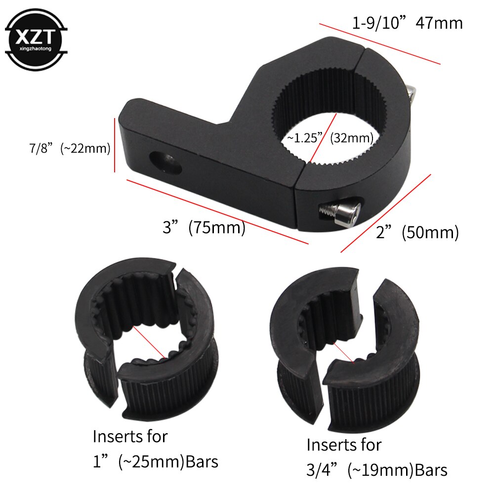 Motorcycle LED Headlight Clamps Brackets Tube Clamp Mount Kit For Motorcycle Spotlights Or Fog Light Mount Motorbike Accessories