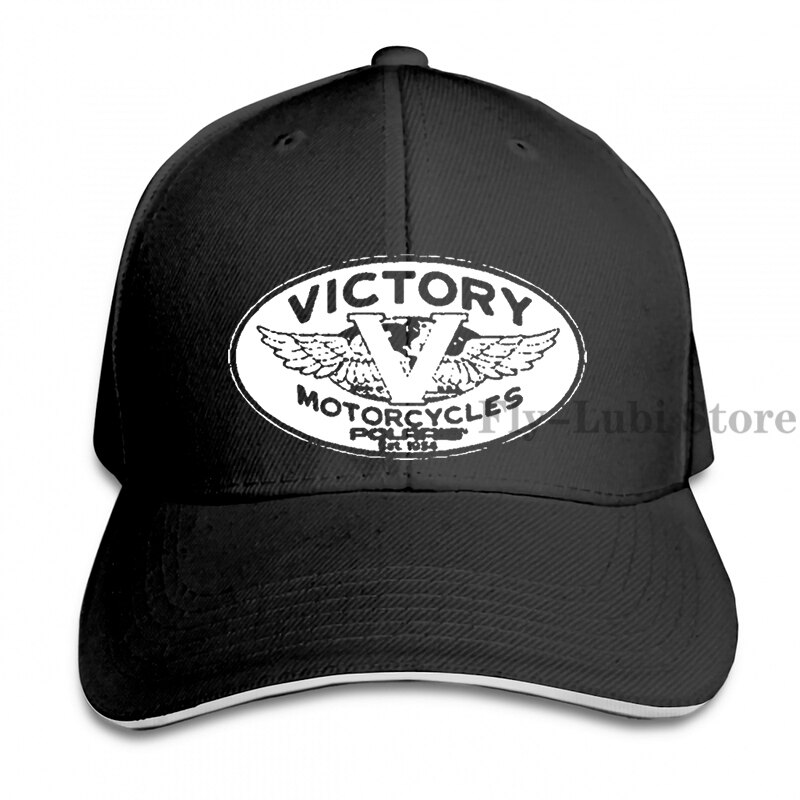 Victory Motorcycles Polaris Baseball cap men women Trucker Hats adjustable cap: 1-Black