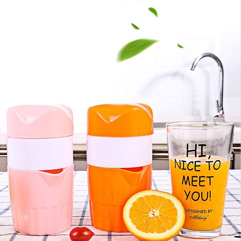 Kannettava manuaalinen sitruunapuristin monitoimi appelsiinin puristin mini mehupuristin tuoremehukone keittiötarvikkeet taza de jugo
