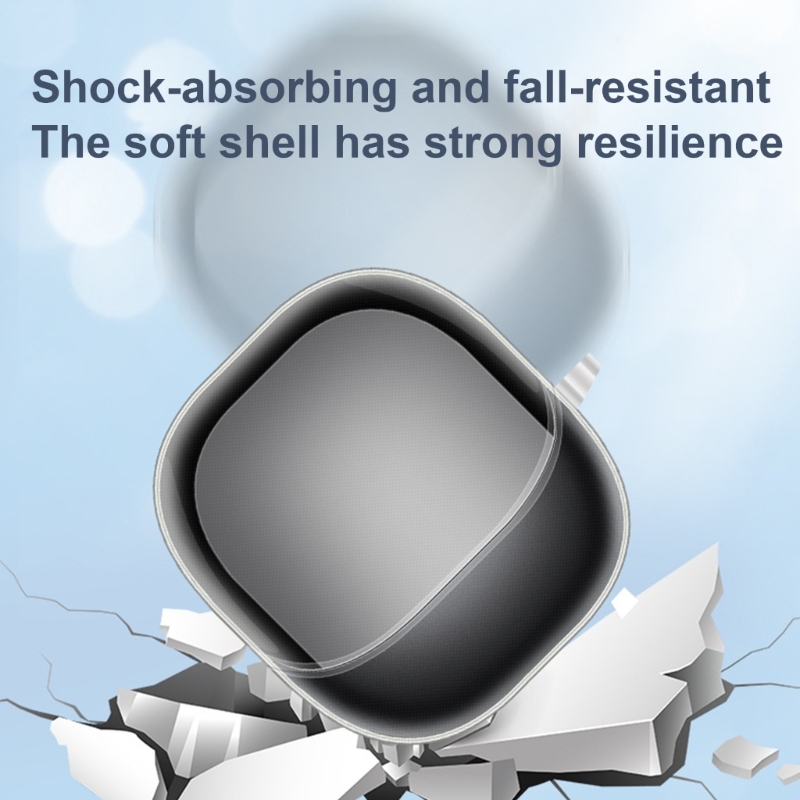 Zachte TPU-hoes Oortelefoonzakjes Cover AntiScratch voor Buds 5 oordopjes