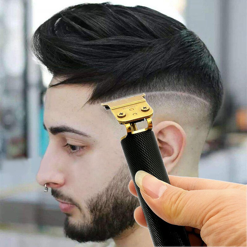 KM-2024/1996/1971B Kemei Alle Metall Professionelle Elektrische Haar Clipper Wiederaufladbare Haar Trimmer Haircut Rasur Maschine: KM-1971B