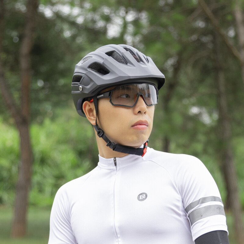 ROCKBROS Gafas Fotocromáticas para Ciclismo, Lentes Deportivas, Ultraligeras, Equipo de Seguridad, MTB, Deporte en Carretera, Protección UV400