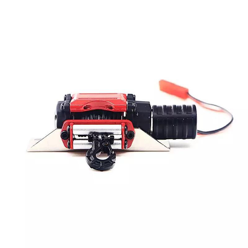 Automatic Winch and Wireless Remote Controller Receiver for 1/10 RC Crawler Car Axial SCX10 Traxxas TRX4 D90 TF2 Tamiya CC01 S95: Receiver red