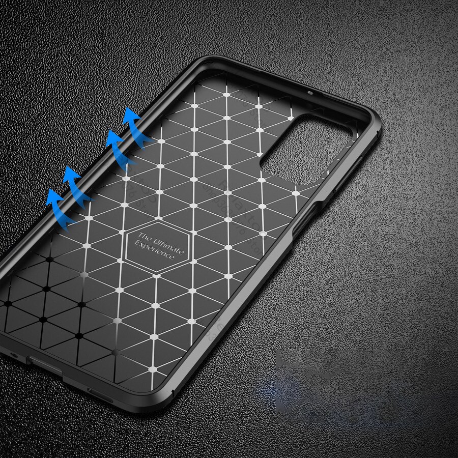 Caso para Samsung a32 4g de fibra de carbono suave funda protectora para samsung galaxy a32 32 32a para a32 SM-A325 6,5''