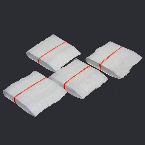 200Pcs Plastic Kraag Baleinen Blijft Botten Set Voor Dress Shirt Mannen Clear Plastic Kraag Blijft