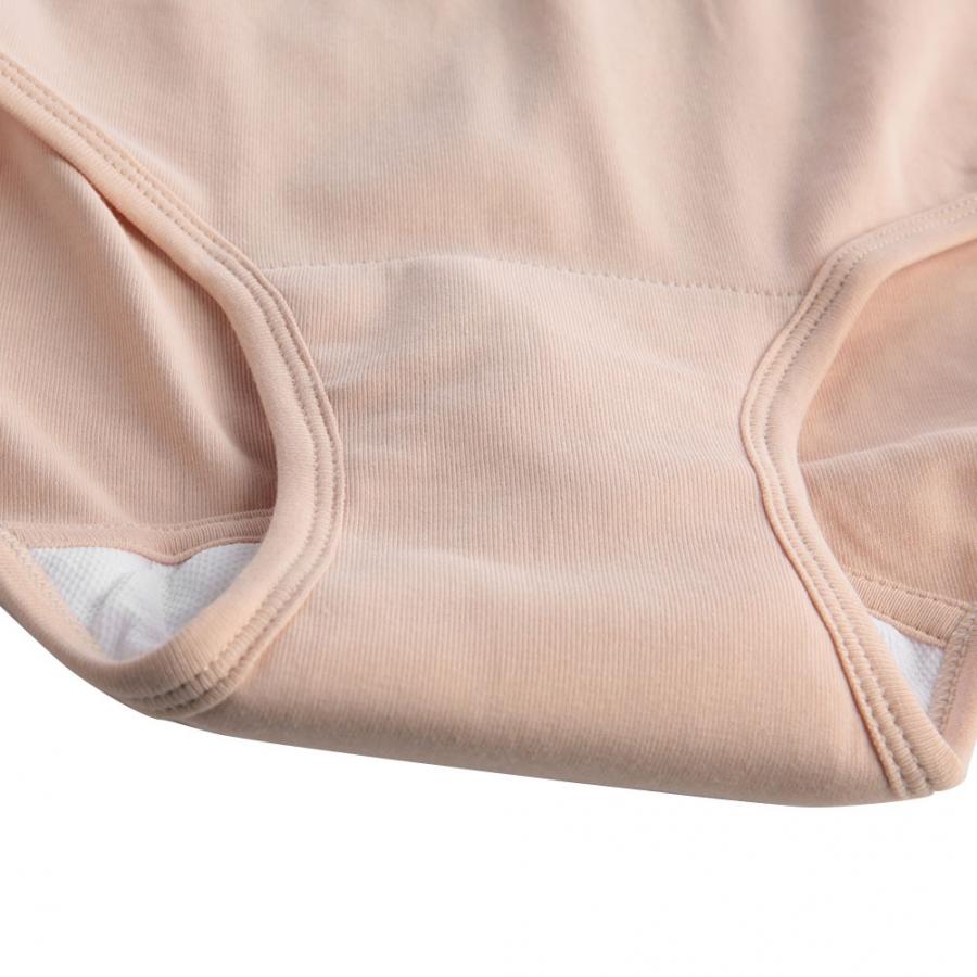 Justerbar bomuld åndbar vaskbar genanvendelig inkontinens menstruationsundertøj til kvinder ældre handicappede