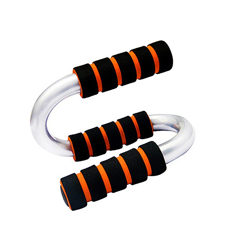 Sports Push Up Bar S Shaped Push-Up Rack Comprehensive Fitness Exercise Stainless Steel Pushups Arm Muscle Training