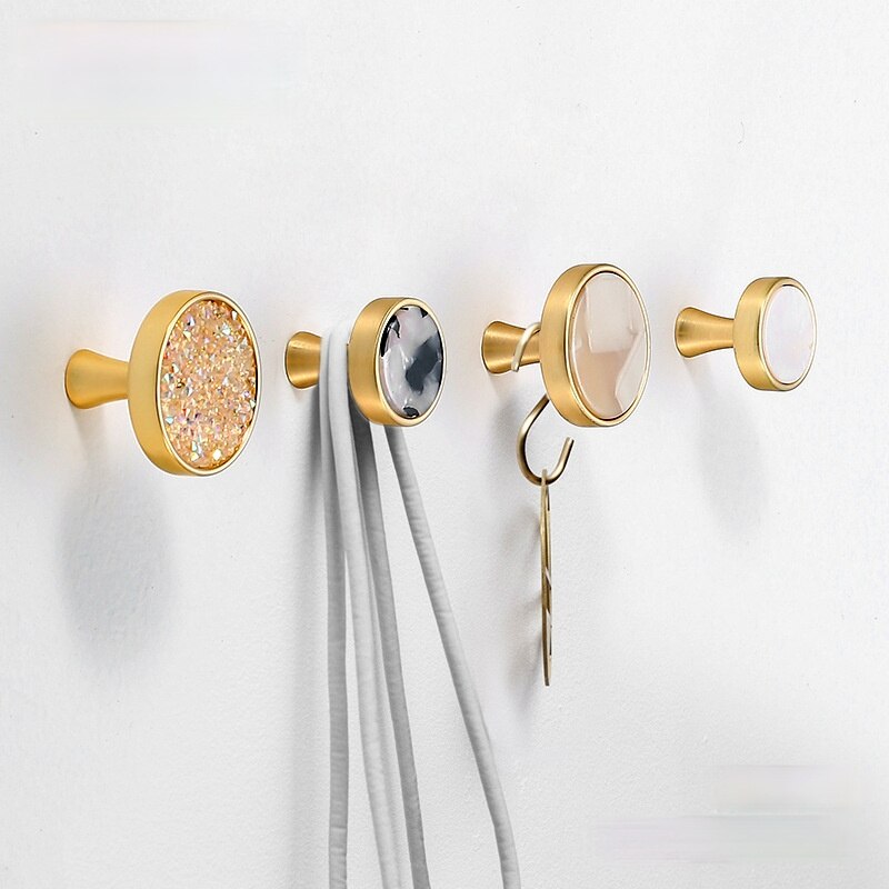 Cabinet Knobs Furniture Handles Desk Door Knobs and Handles for Cabinet Kitchen Cupboard Drawer Pulls Wall Hanging Hooks Shell