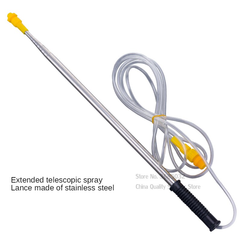 Electric Sprayer Accessories Extension Boom Stainless Steel Telescopic Boom 2.4m/2.6m