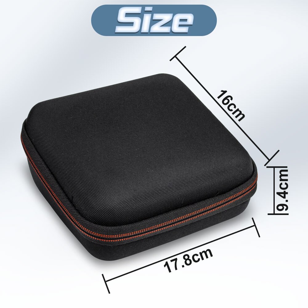 InkExpress Hard Carrying Case for Brother P-Touch PTD210 Label Maker TZe-231 Travel EVA Protective Storage Bag Protable Box