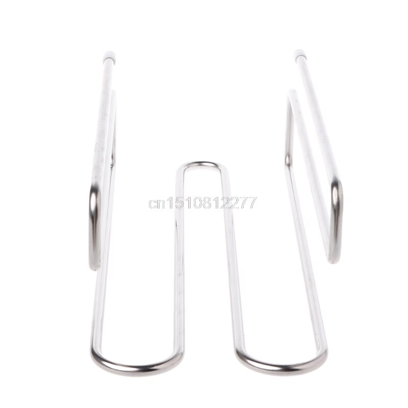 Gancho de vidro de vinho de aço inoxidável sob o suporte de copo do armário cabintet pendurado dreno dupla fileira ganchos segurar 2-6 copos m10