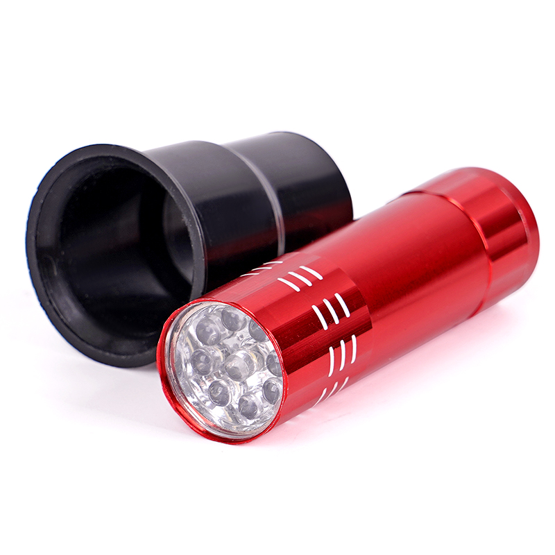 Inkubator Eier tester Taschenlampe 9 LED Ei Kerzen lampe kalte Inkubation geräte Farm Geflügel Inkubation werkzeug: Rot