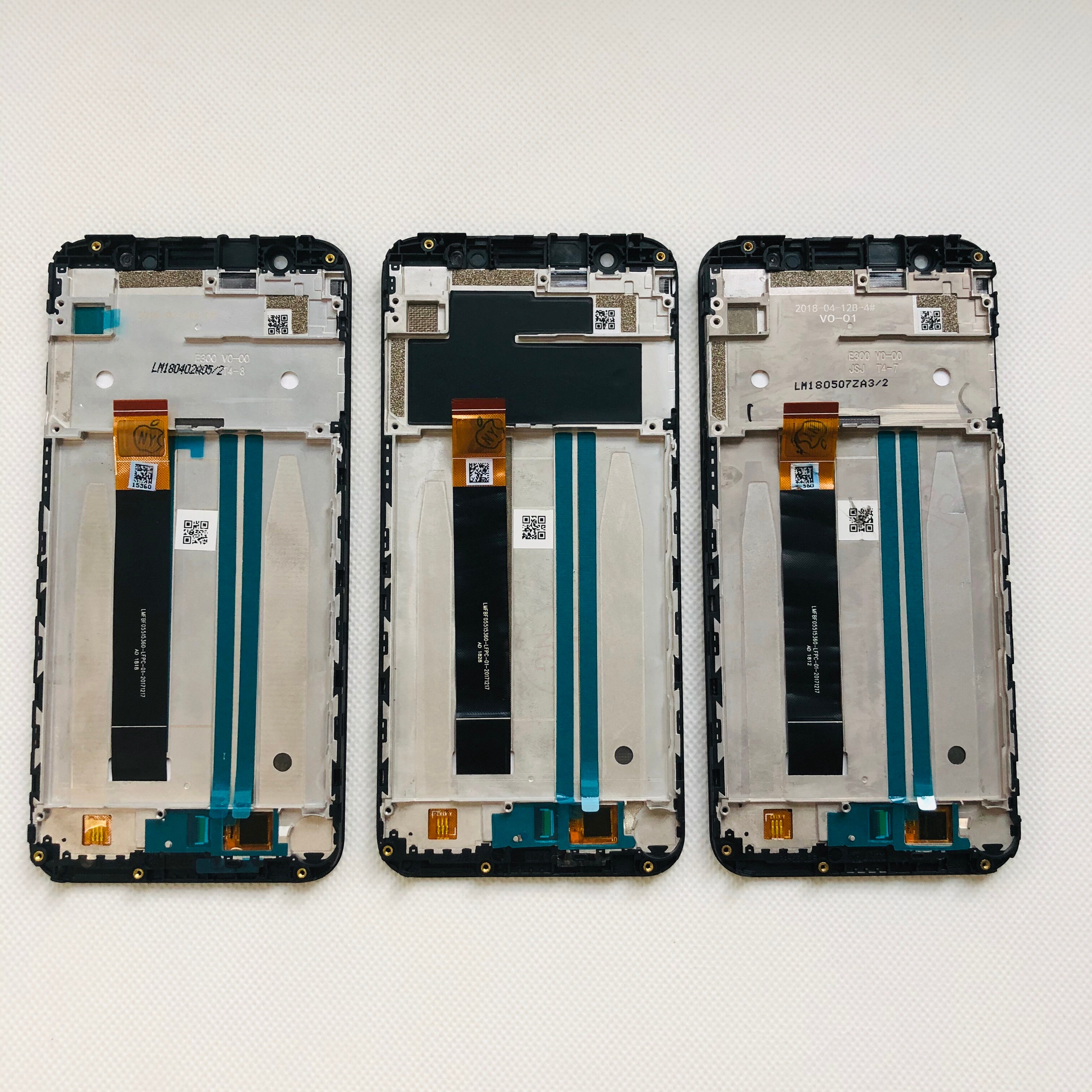 5.5 ''Voor Asus Zenfone Max M1 ZB555KL Lcd Display Panel Touch Screen Digitizer Glas Sensor Vergadering Vervangende Onderdelen + frame